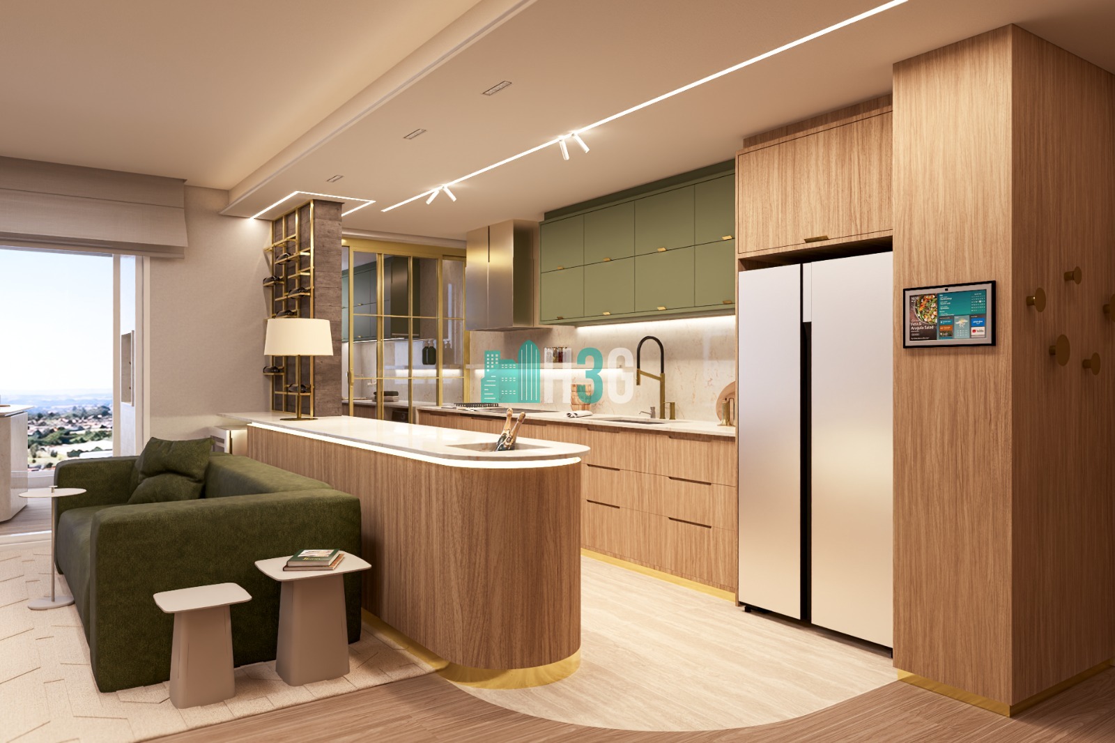 Living Apartamento a Venda Torre de Siena Apucarana/Pr