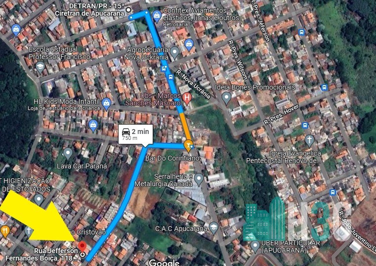 Terreno a Venda no Jardim Catuai Apucarana/PR