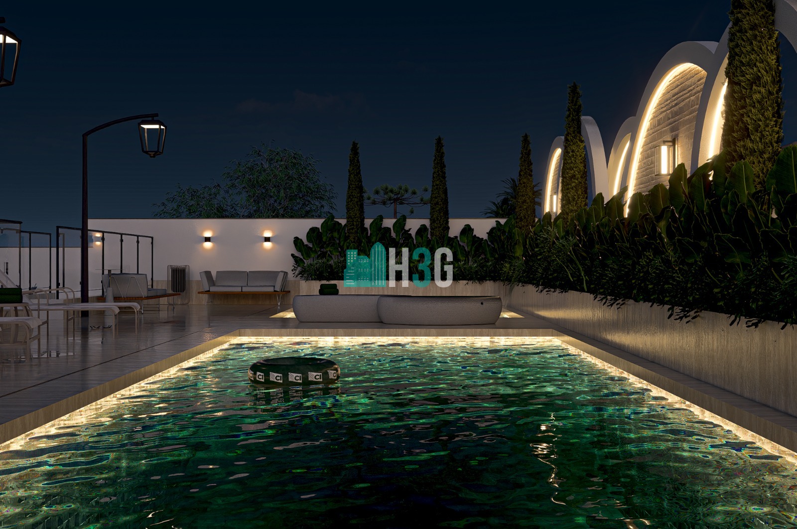 Piscina Apartamento a Venda Torre de Siena Apucarana/Pr